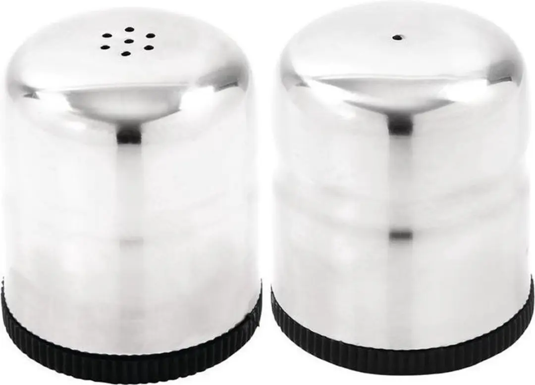 Olympia P043 Mini Peper- en Zoutset RVS - 4cm