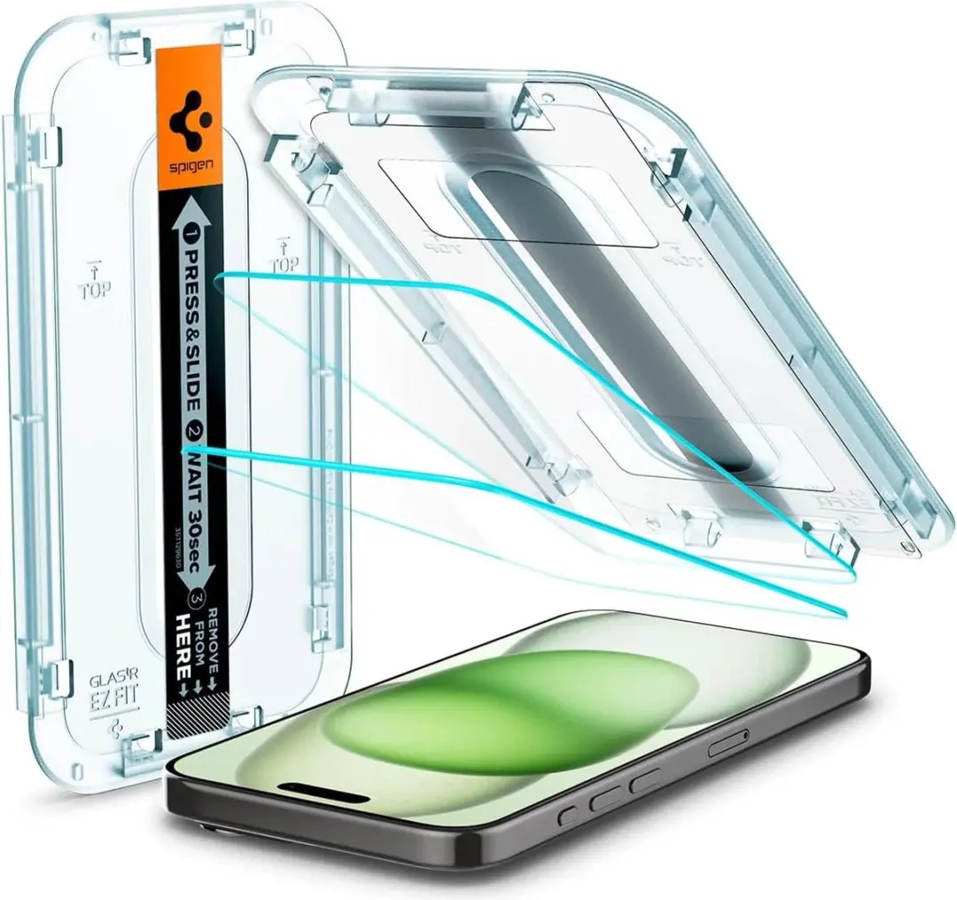 Spigen EZ Fit GLAS.tR iPhone 16 Plus Screenprotector