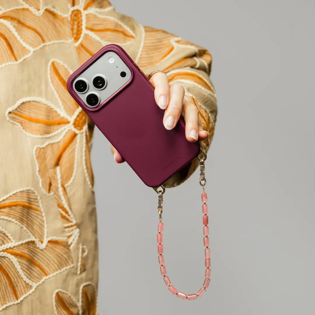 Selencia Hoesje Samsung Galaxy S25 FE - Bold Burgundy - MagSafe - afbeelding 6 van 6