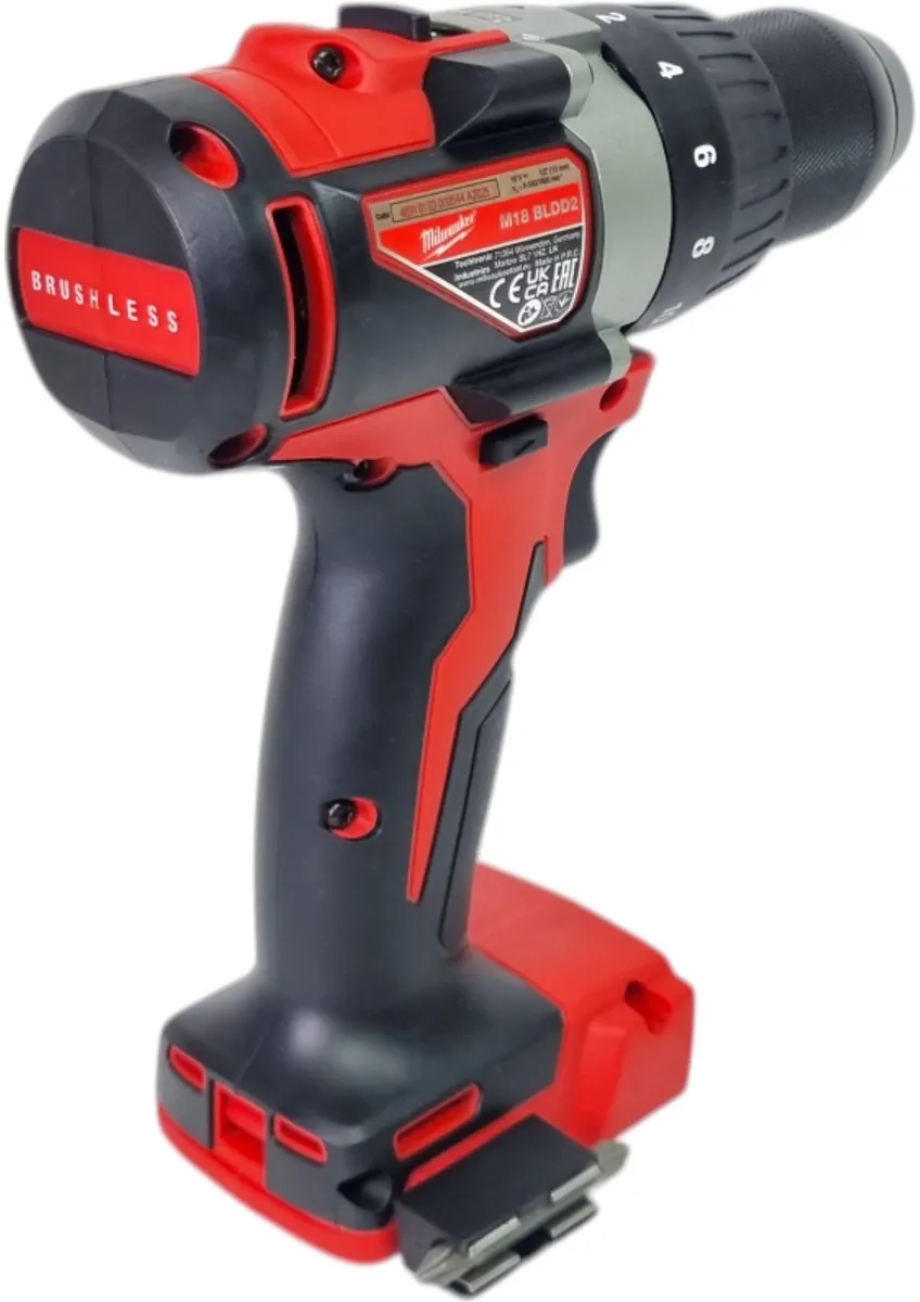 Milwaukee M18 BLDD2-0X Schroefboormachine - Koolborstelloos 82Nm