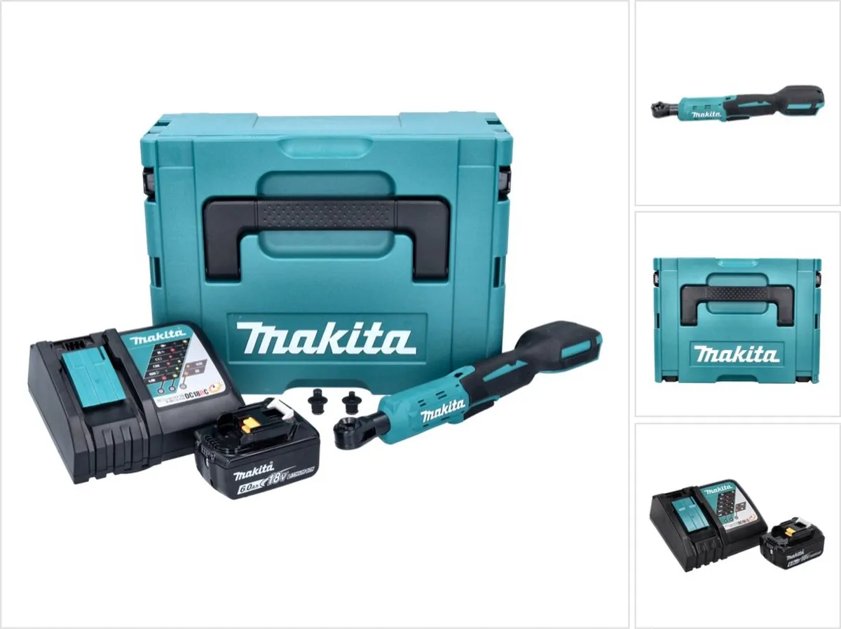 Makita DWR 180 RG1J Accu-ratelsleutel 18V 47,5Nm