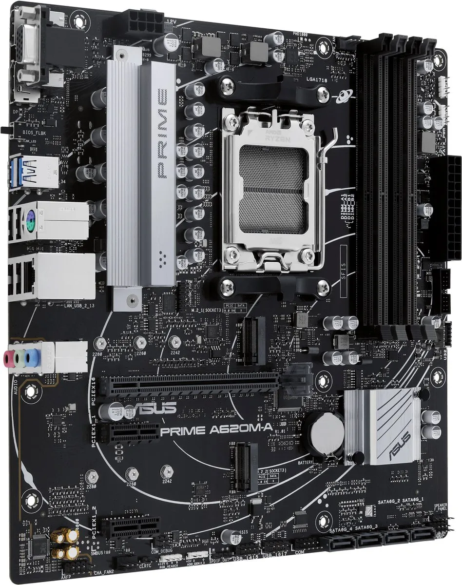 ASUS PRIME A620M-A-CSM AM5 Micro-ATX Moederbord