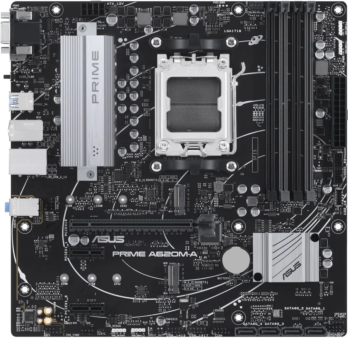 ASUS PRIME A620M-A-CSM AM5 Micro-ATX Moederbord