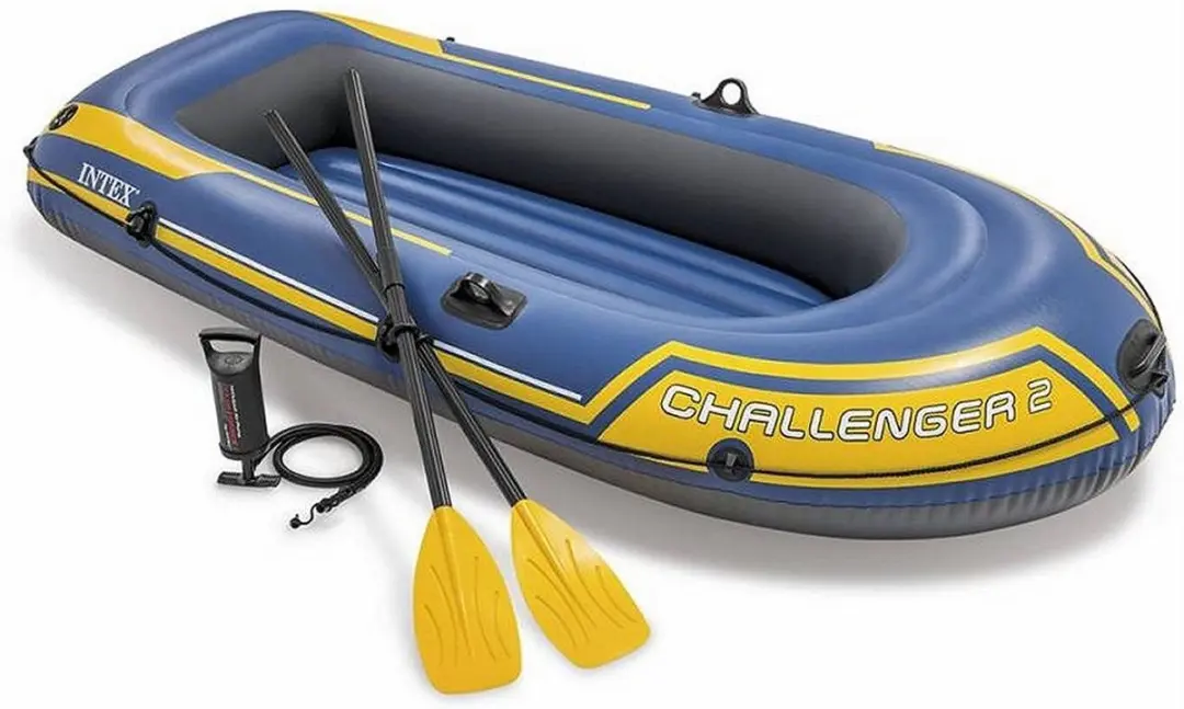 Intex Challenger 2-Persoons Boot Set 68367NP