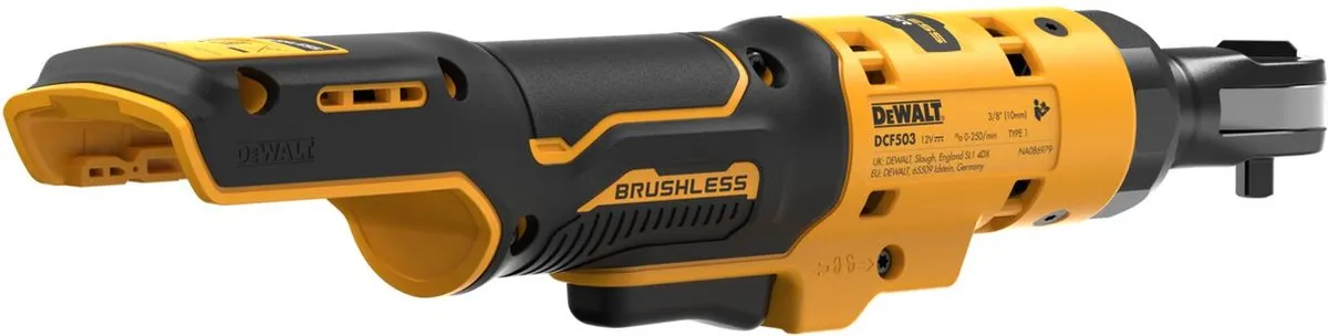 DeWalt DCF503N Haakse Ratelsleutel 12V XR - 3/8" - 280 Slagen/min