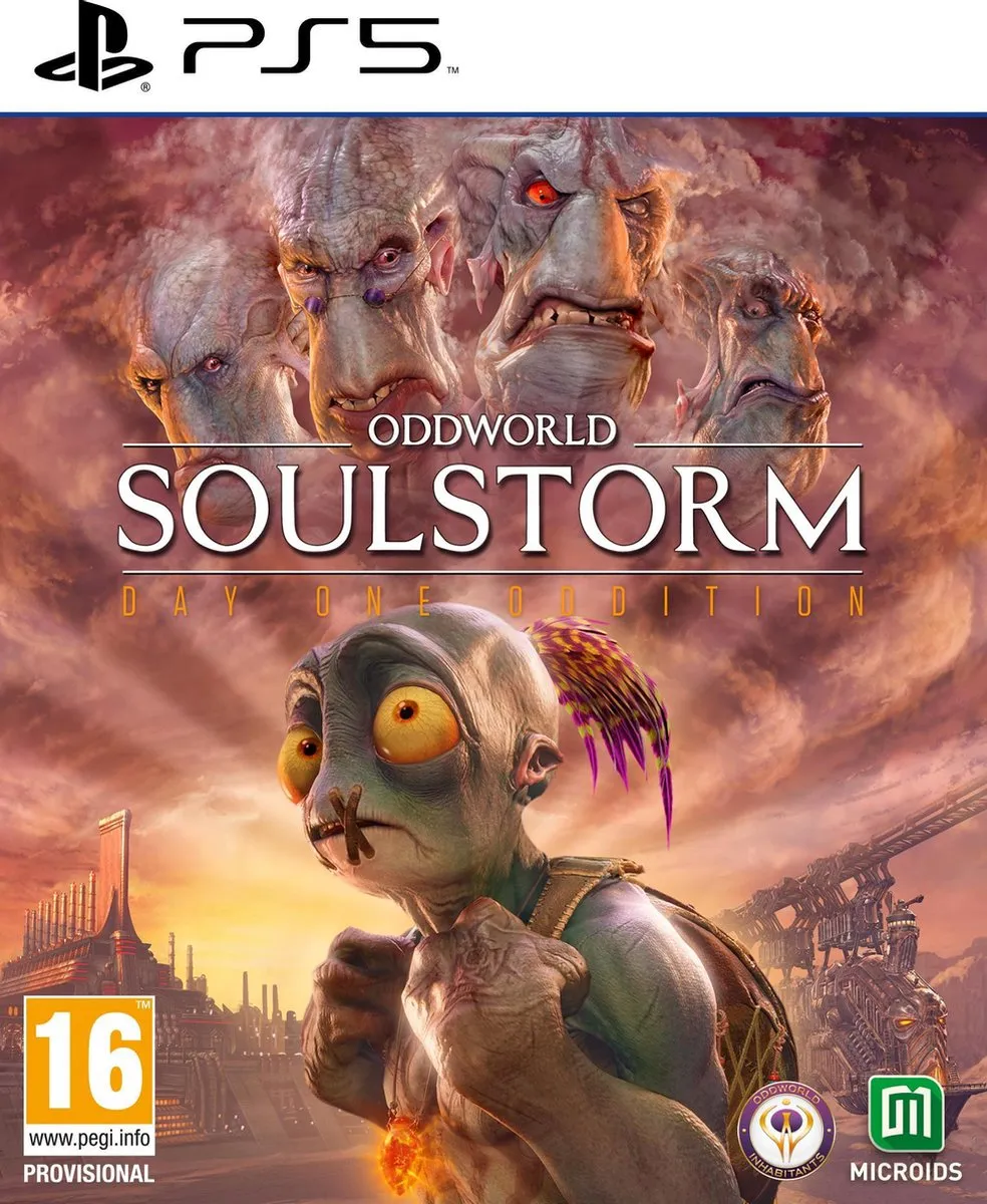 Mindscape Oddworld Soulstorm Day One Oddition PS5 - Exclusieve Metal Case