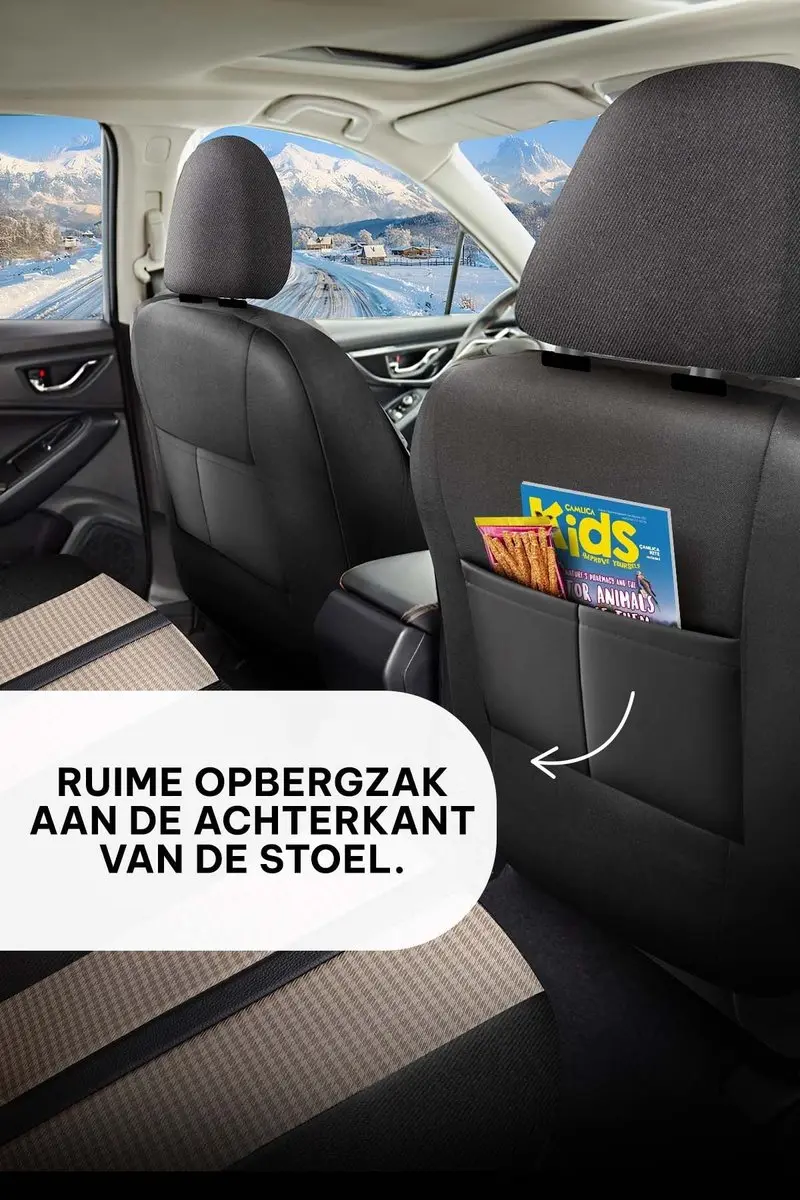 Panda Stoelhoezen Peugeot 206 1998-2012 - Beige