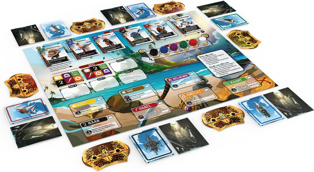 999 Games - Libertalia Bordspel - Ook voor Solospelers - Nederlandstalig