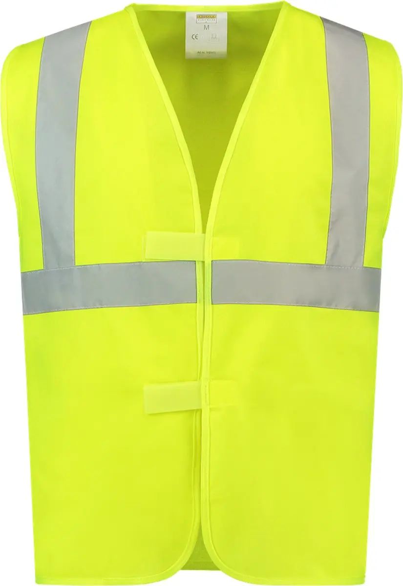 Tricorp Veiligheidsvest ISO20471 453013 - Fluo Geel M-L - afbeelding 6 van 6
