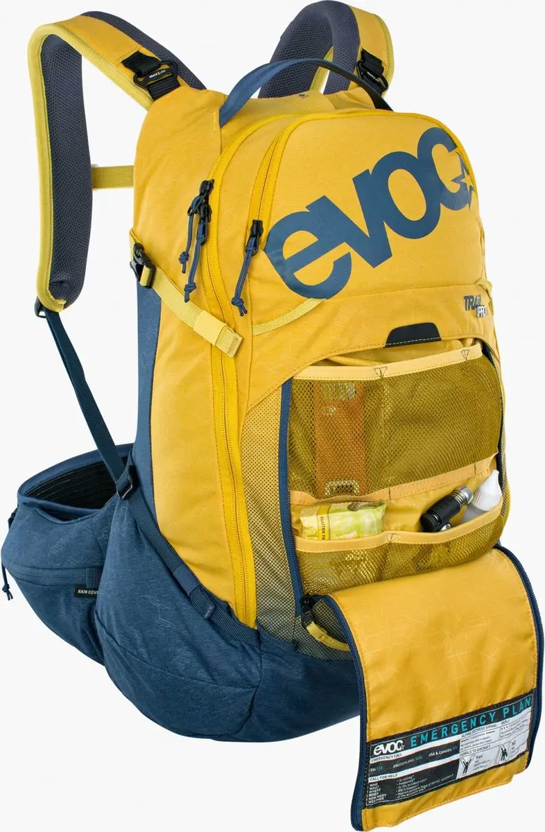 EVOC Trail Pro 26 Rugzak - Denim - L/XL - 26L