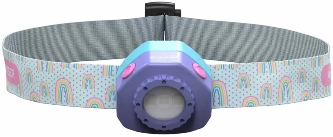 Ledlenser KIDLED4R Hoofdlamp - 40 Lumen - Paars