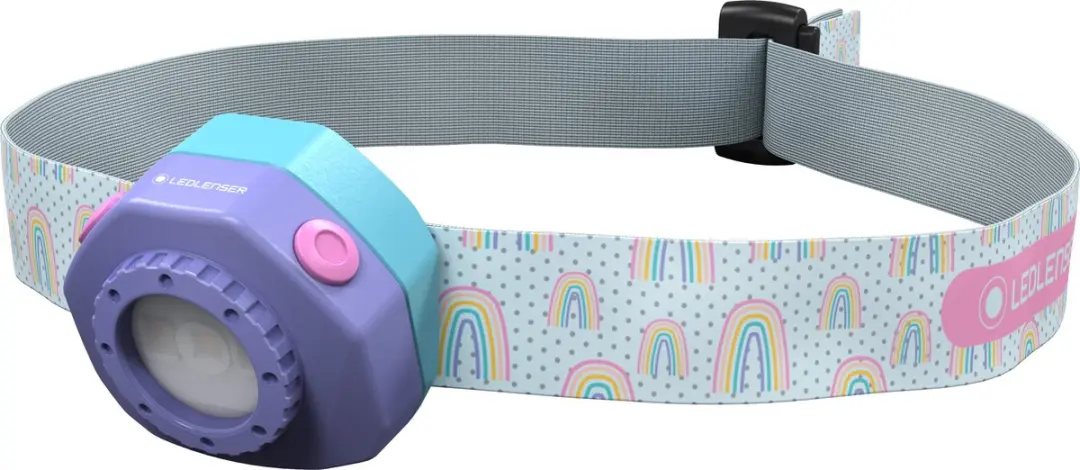 Ledlenser KIDLED4R Hoofdlamp - 40 Lumen - Paars