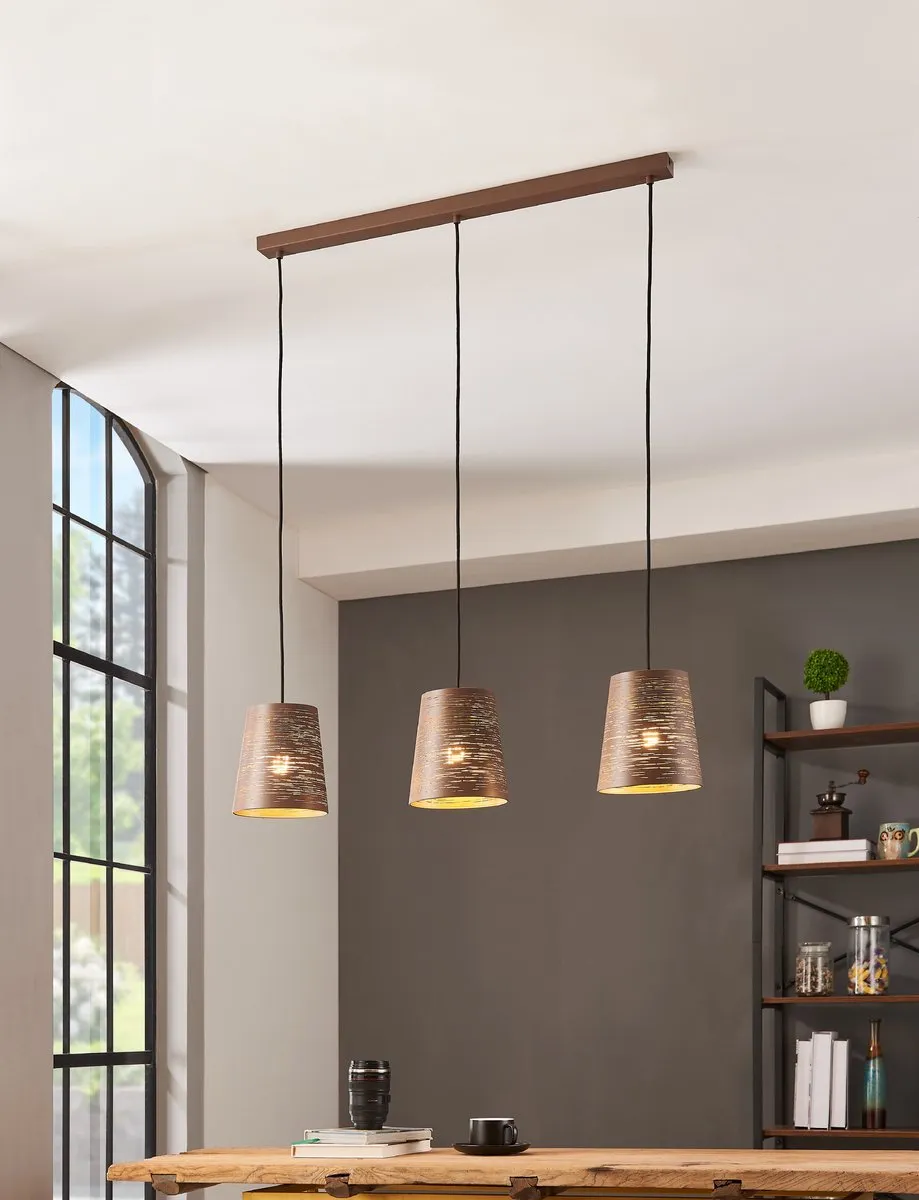 Eglo Segezia Hanglamp E27 88cm - Mokka