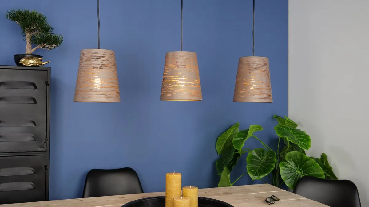 Eglo Segezia Hanglamp E27 88cm - Mokka
