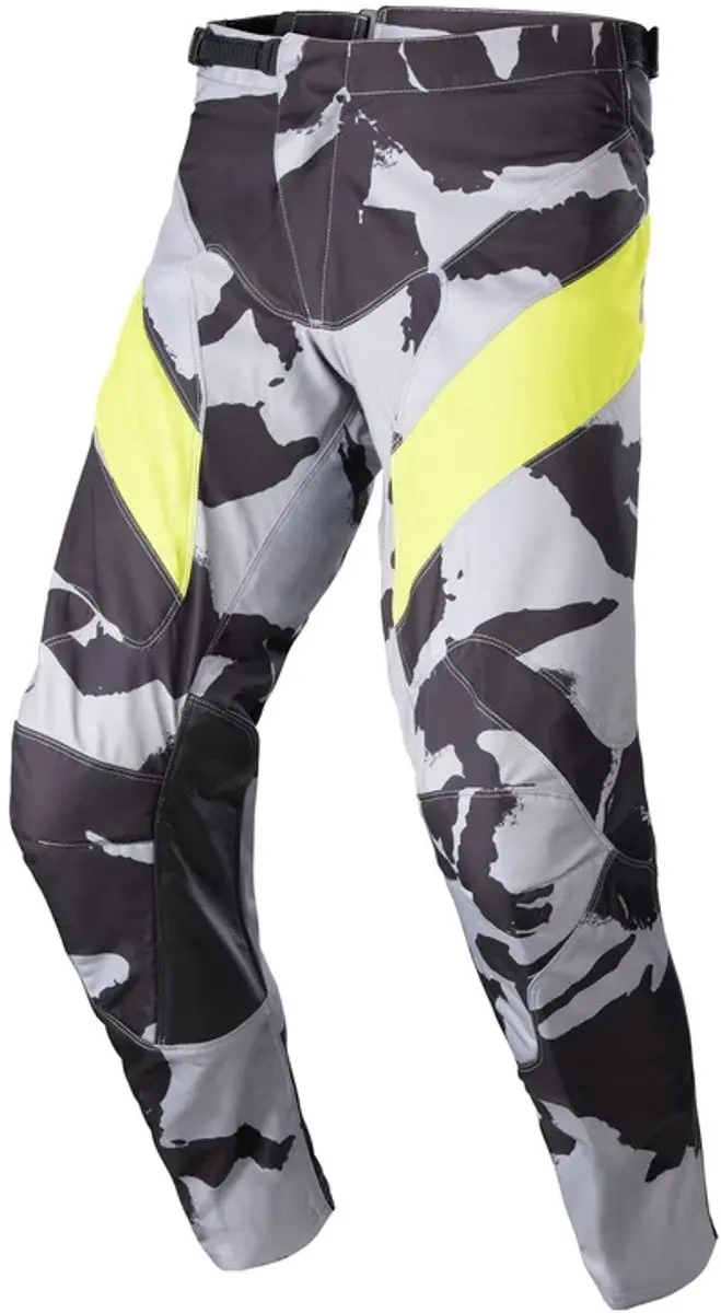 Alpinestars Racer Tactical Cast MX Broek - Grijs Camo Geel - 30