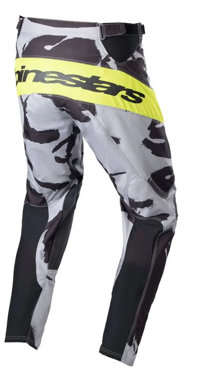 Alpinestars Racer Tactical Cast MX Broek - Grijs Camo Geel - 30