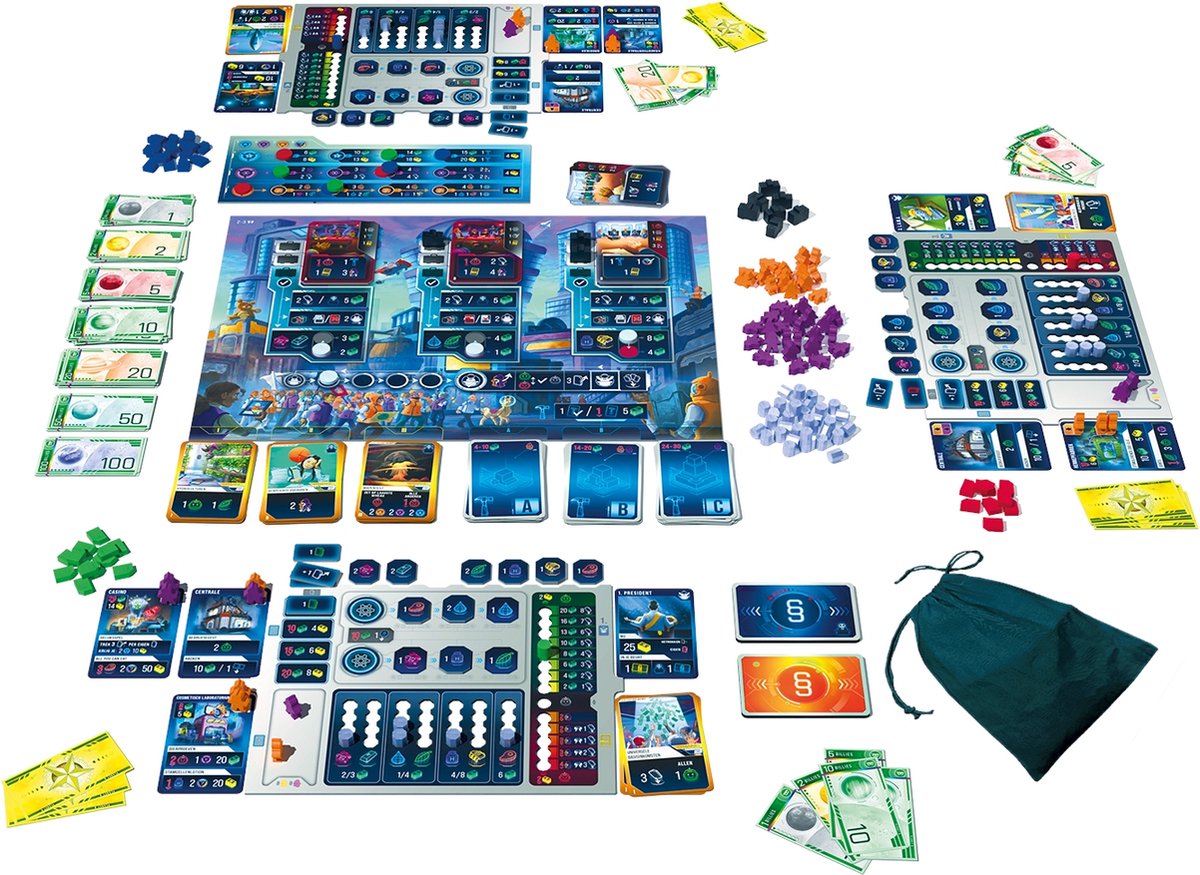 999 Games - Planet B - Bordspel - Expertspel met humor - Dystopisch thema met flinke knipoog