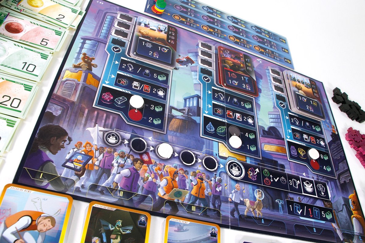 999 Games - Planet B - Bordspel - Expertspel met humor - Dystopisch thema met flinke knipoog