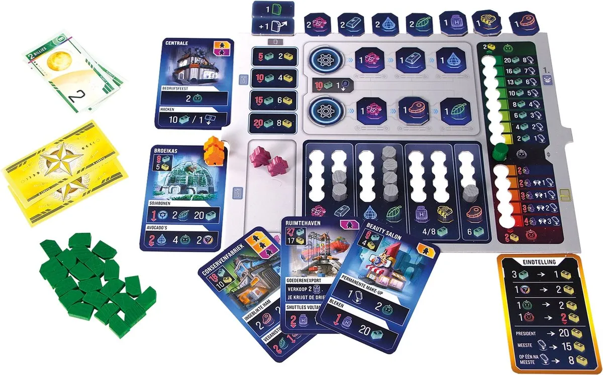999 Games Planet B Bordspel - 2-4 Spelers - afbeelding 6 van 6