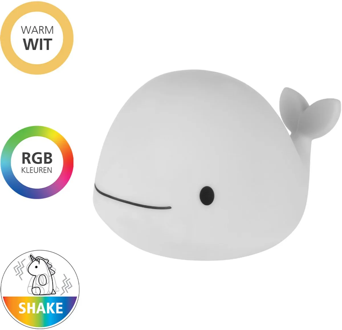 Eglo Castellino Walvis Nachtlampje