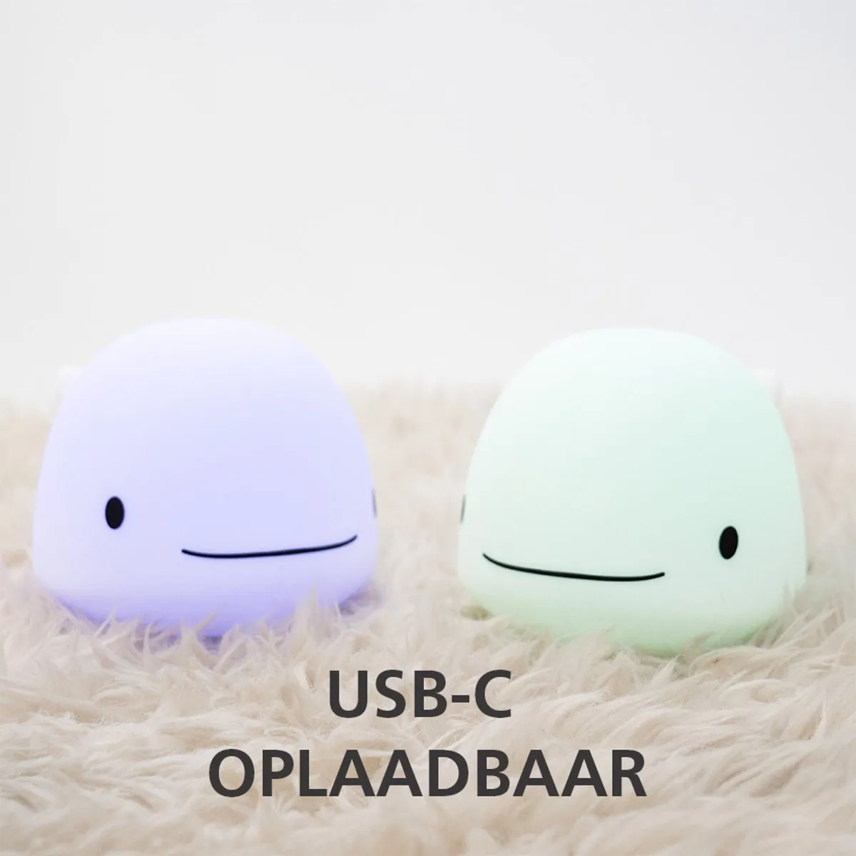 Eglo Castellino Walvis Nachtlampje - RGB & Wit - Oplaadbaar - Wit