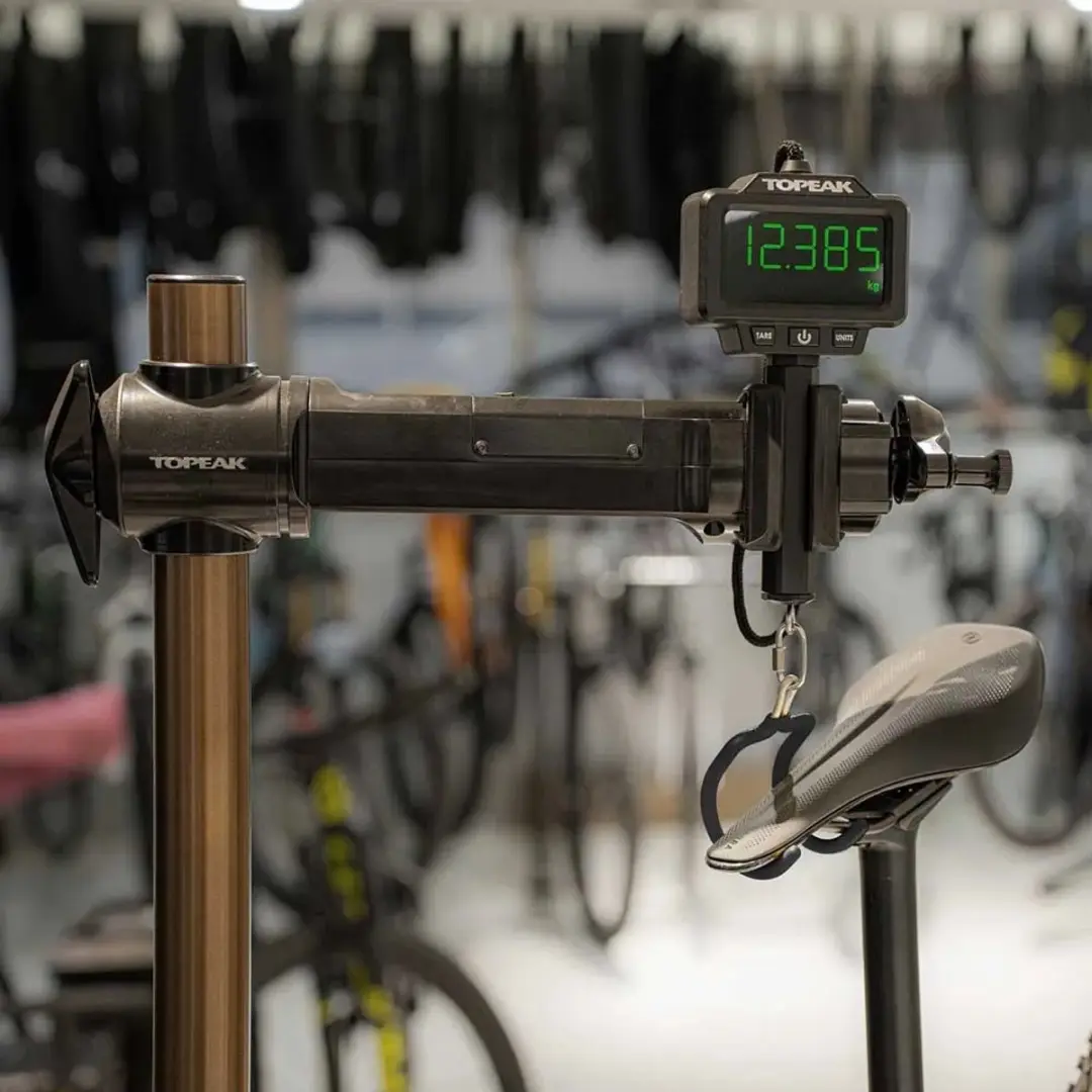 Topeak Dual Hook Bike Scale Team Issue - Zwart
