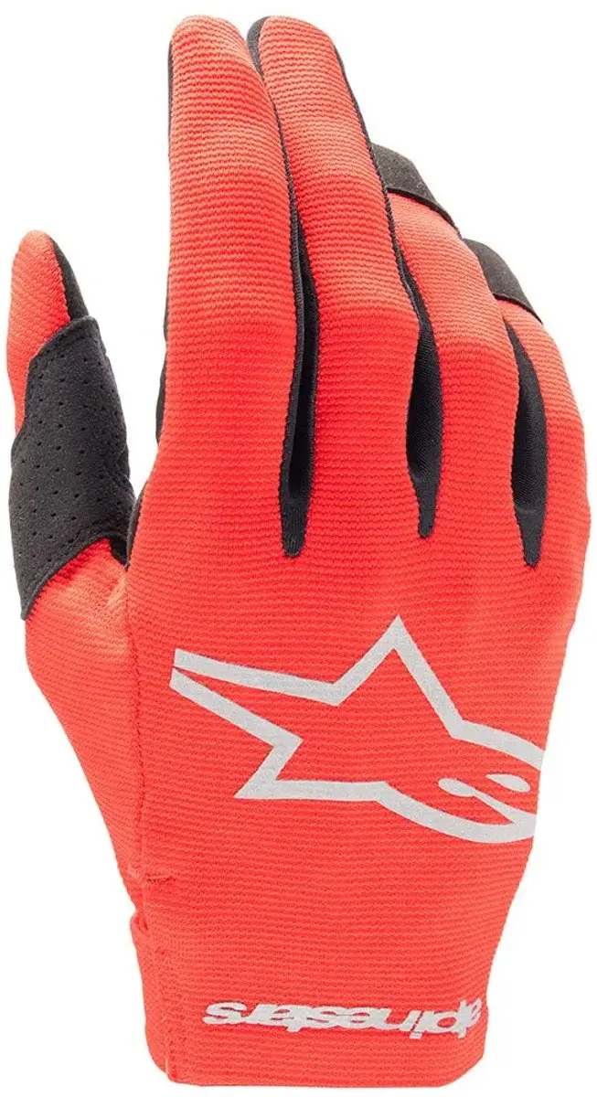 Alpinestars Jeugd Radar Handschoenen L - Mars Rood/Zilver