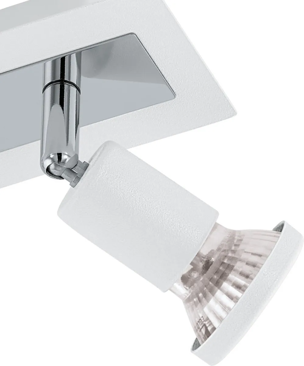 Eglo Sarria Spot 2 Licht - Wit/Chroom