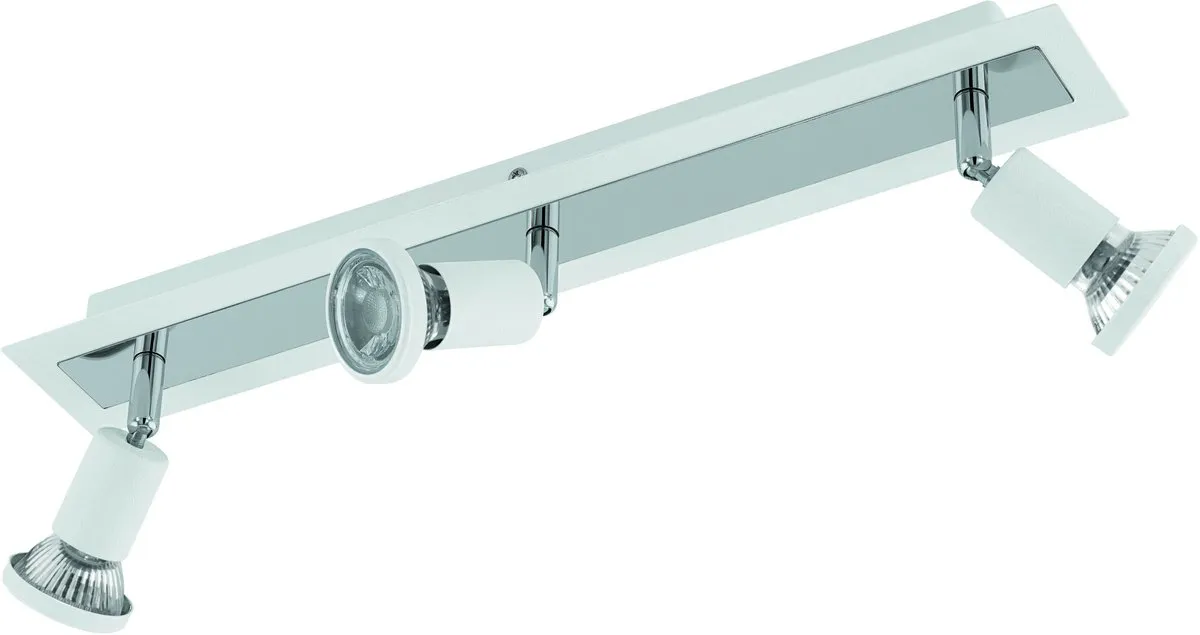 Eglo Sarria Spot 2 Licht - Wit/Chroom