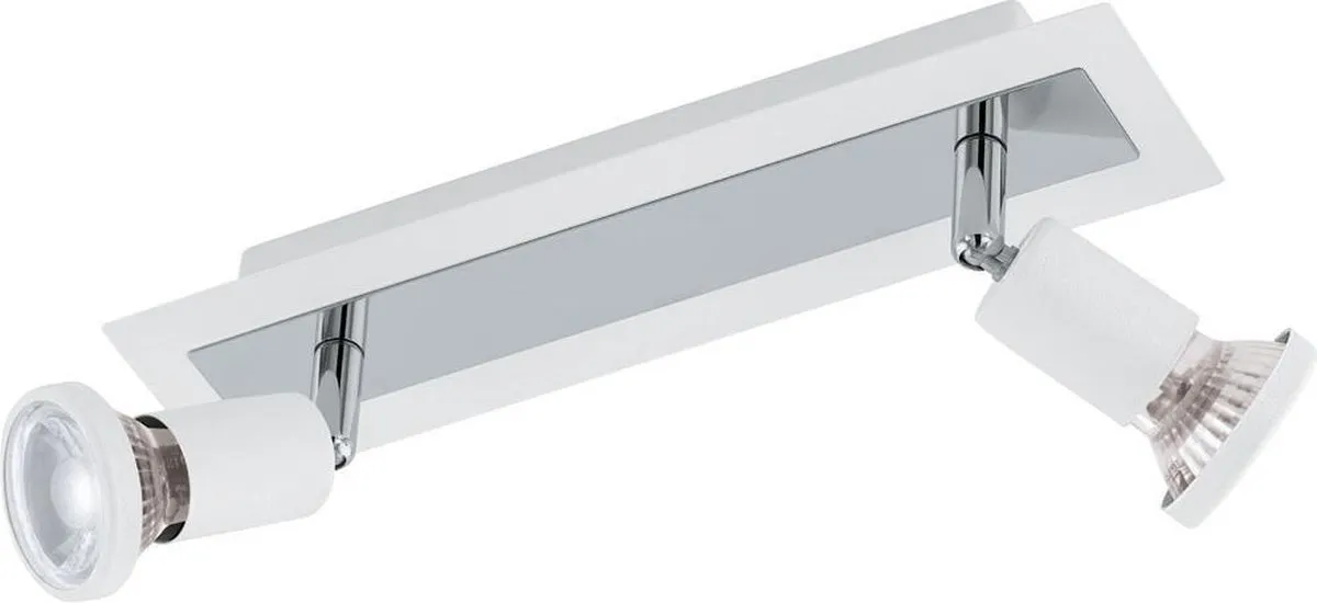 Eglo Sarria Spot 2 Licht - Wit/Chroom