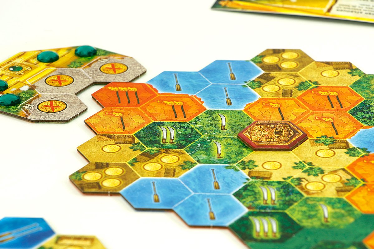 999 Games - De Zoektocht naar El Dorado De Gouden Tempels - Bordspel