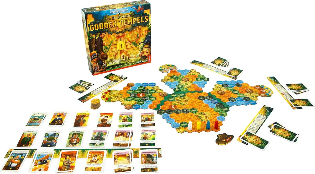 999 Games De Zoektocht naar El Dorado Bordspel - 2-4 Spelers - afbeelding 6 van 6