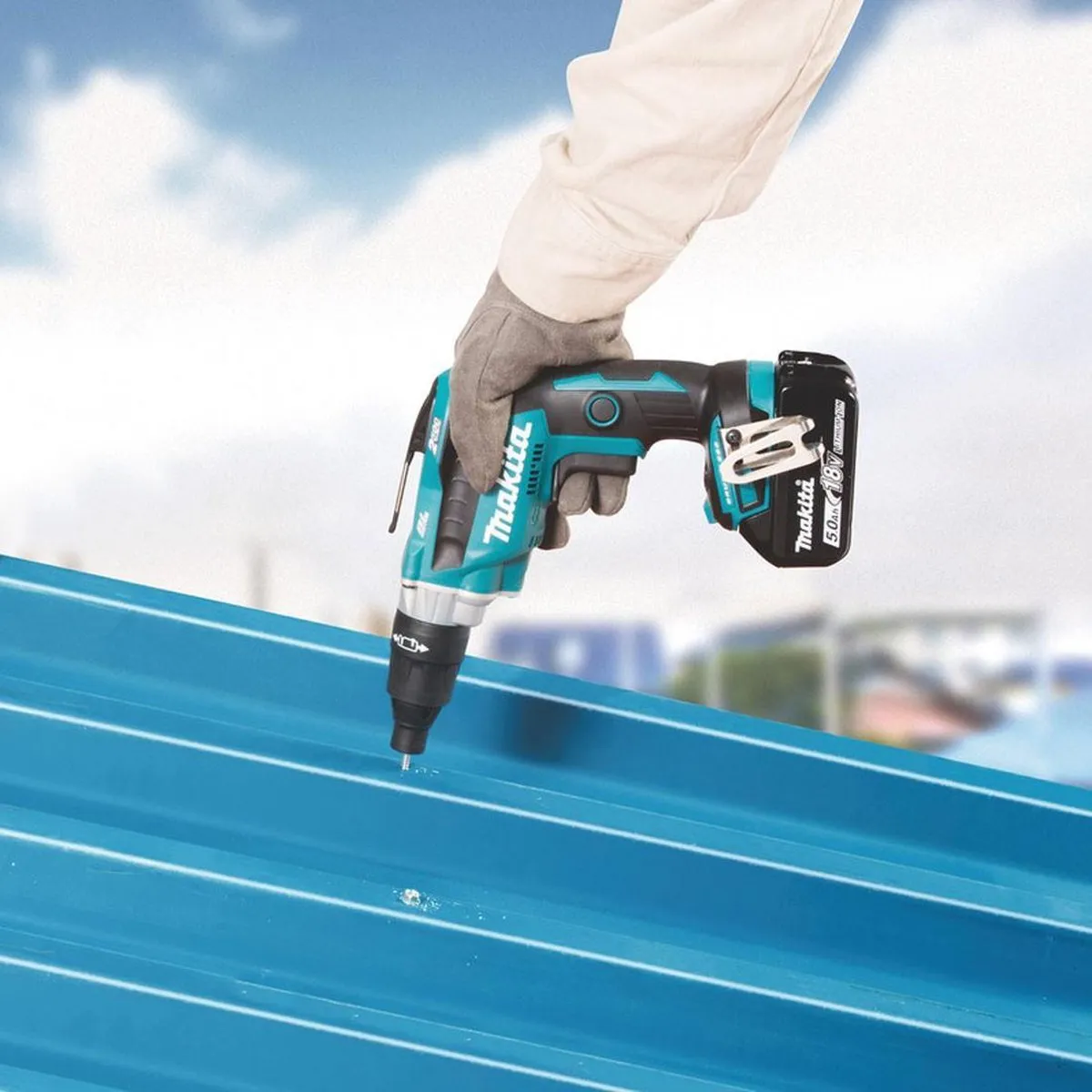 Makita DFS251ZJ Accu Schroevendraaier 18V - Koolborstelloos - Blauw/Zwart