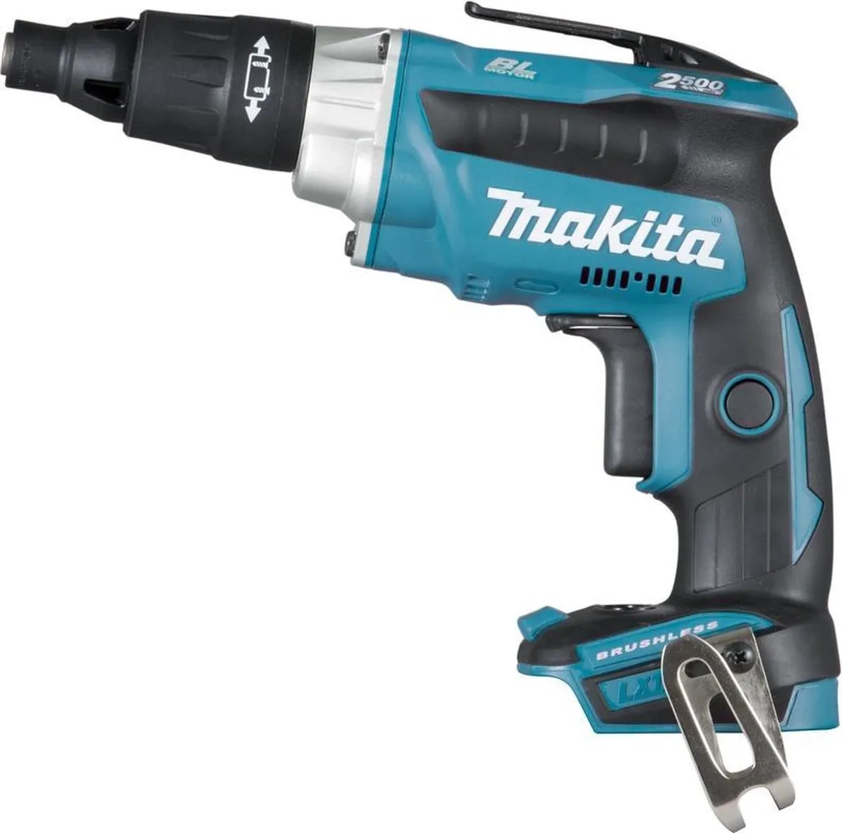 Makita DFS251ZJ Accu Schroevendraaier 18V - Koolborstelloos - Blauw/Zwart