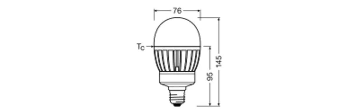 LEDVANCE HQL LED P E27 21.5W 3000lm