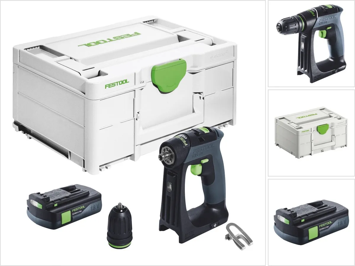 Festool CXS 18-Basic Accuboormachine 40Nm