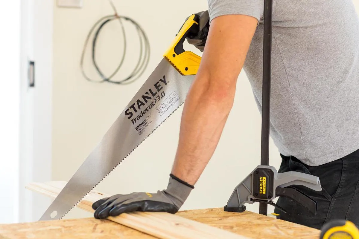 Stanley Houtzaag Fijn 550mm - afbeelding 3 van 3