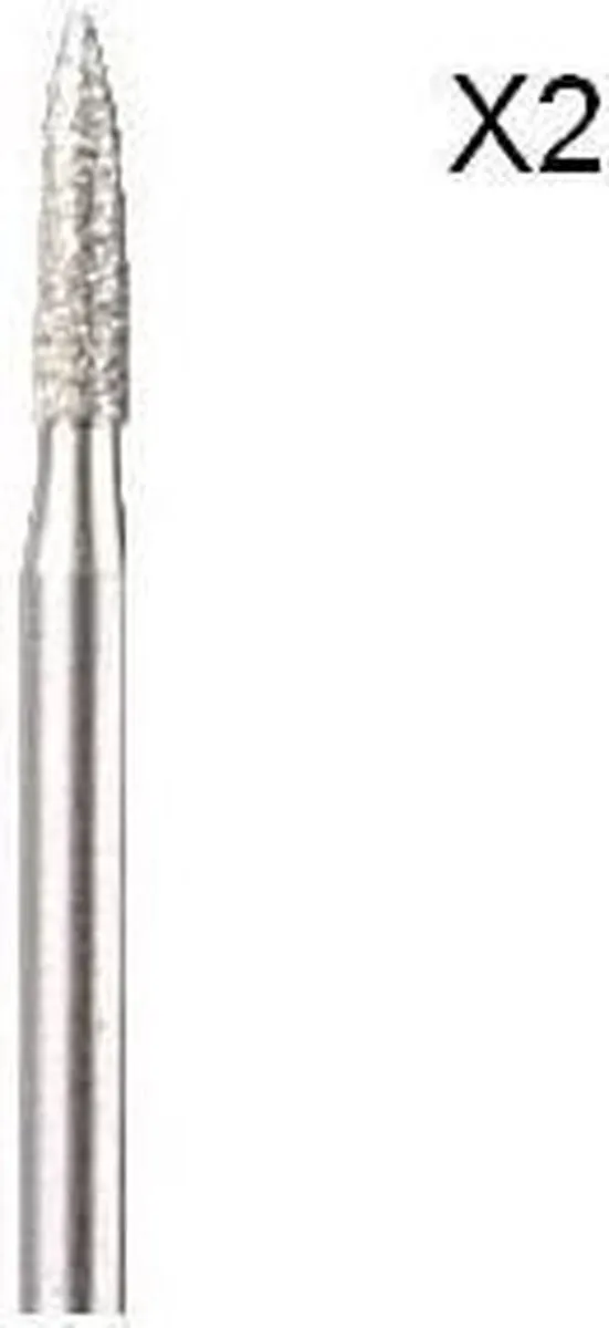 Dremel 7144 Diamantstift 2,4mm - 2 Stuks