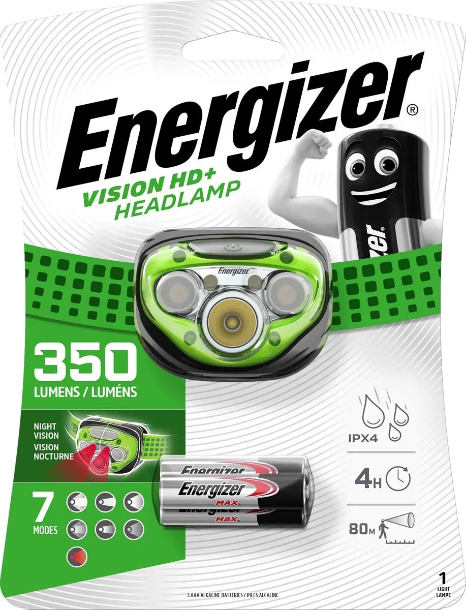 Energizer Vision HD Hoofdlamp