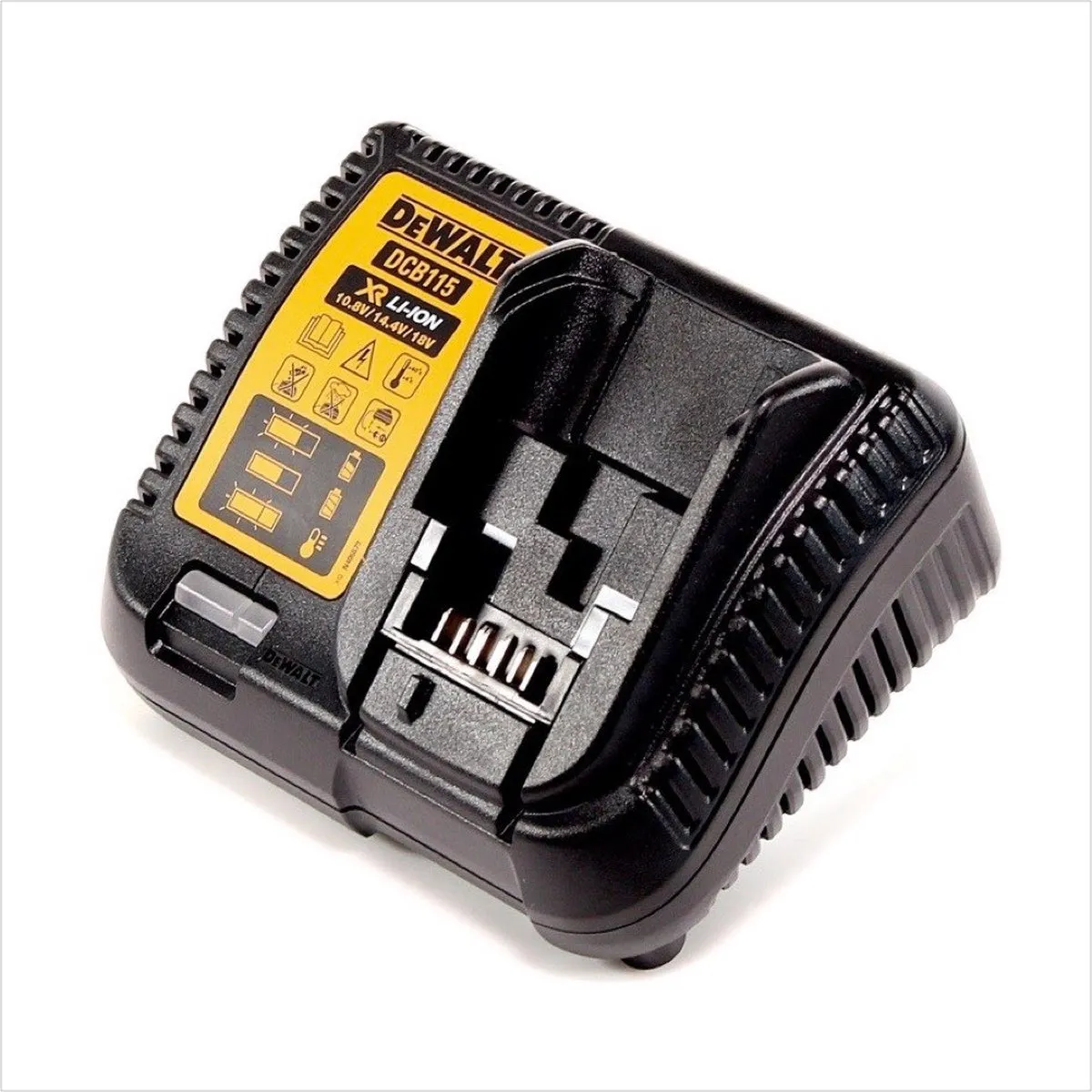 DeWalt DCB115-QW Acculader - 5000mAh - Zwart/Geel