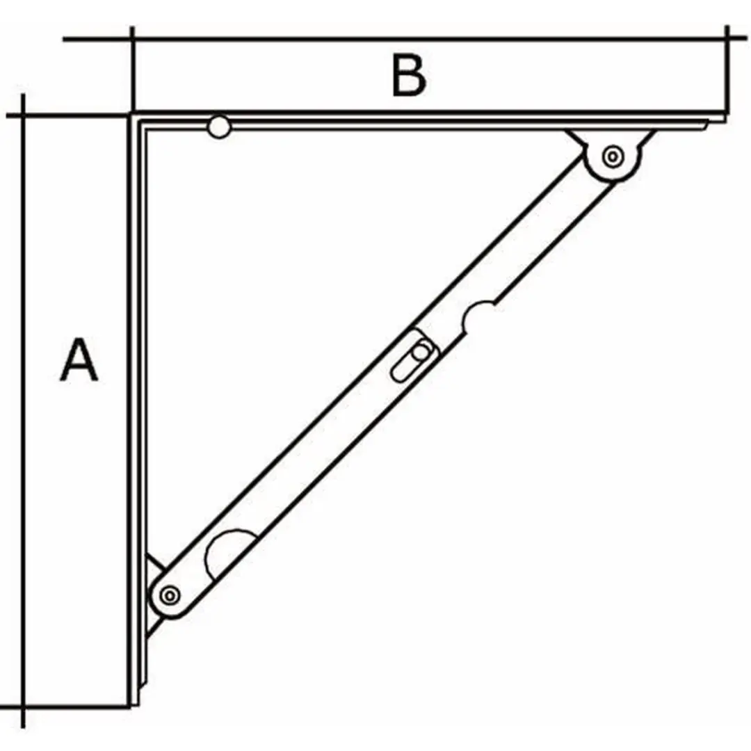Dulimex ES 3152B Drager Aluminium - 100x150mm - Nissan Leaf - Wit