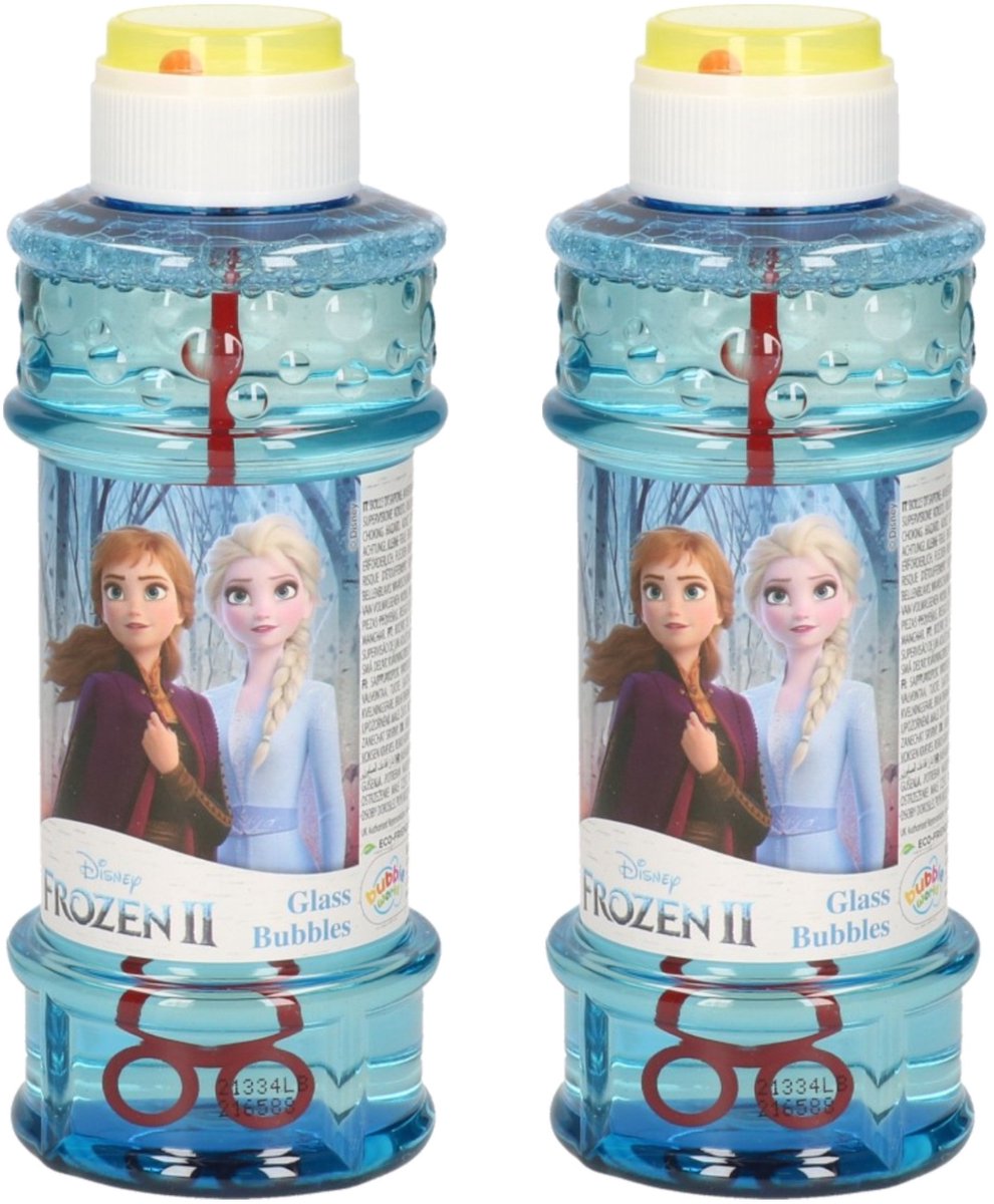 Disney Frozen bellenblaas - 4x - met spelletje - 300 ml