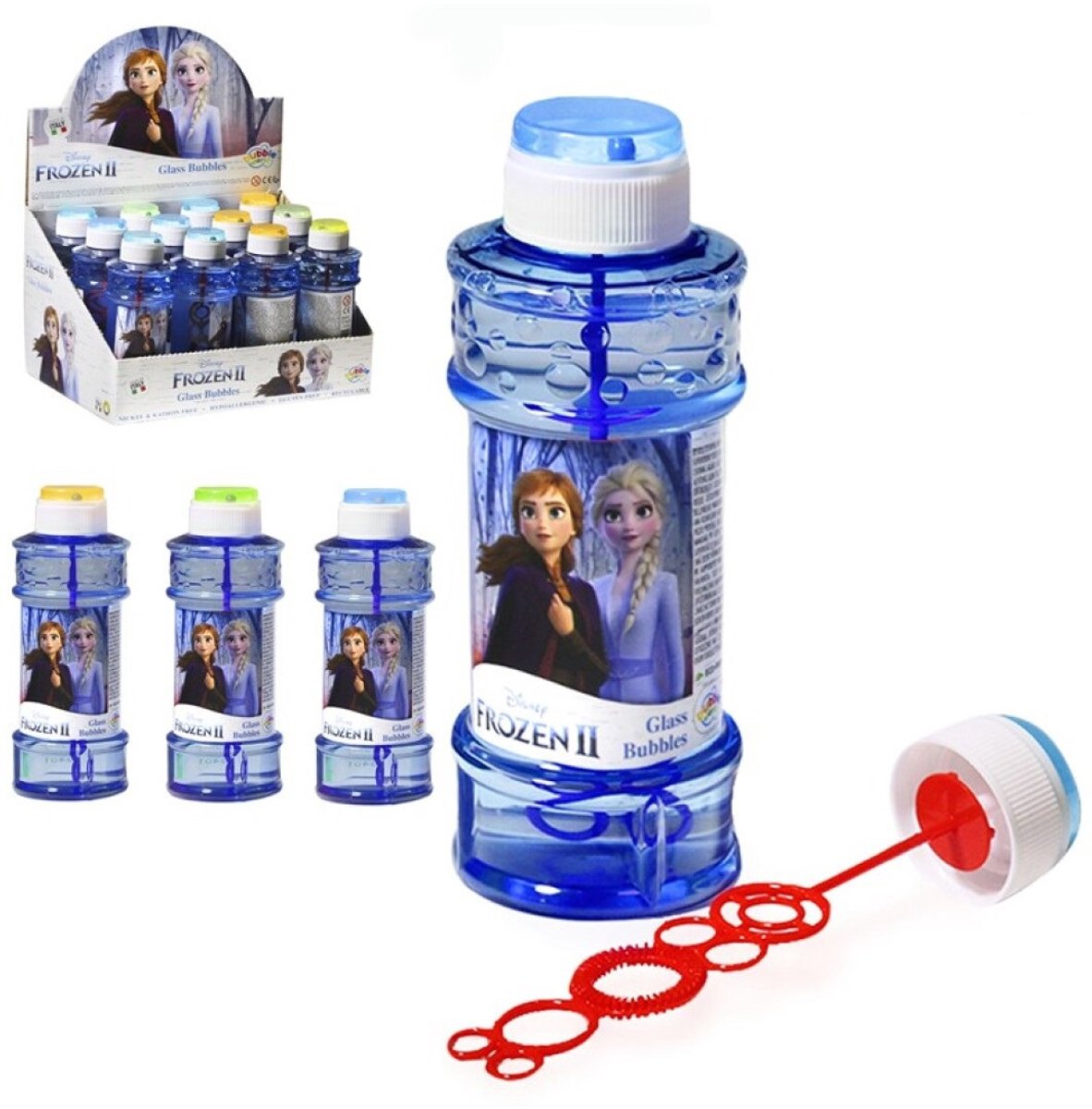 Disney Frozen bellenblaas - 4x - met spelletje - 300 ml