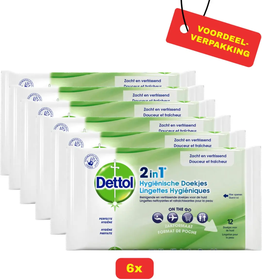 Dettol Hygiënische Doekjes 2in1
