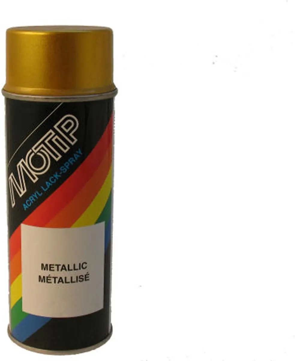 Motip Metallic Lak Goud 400ml
