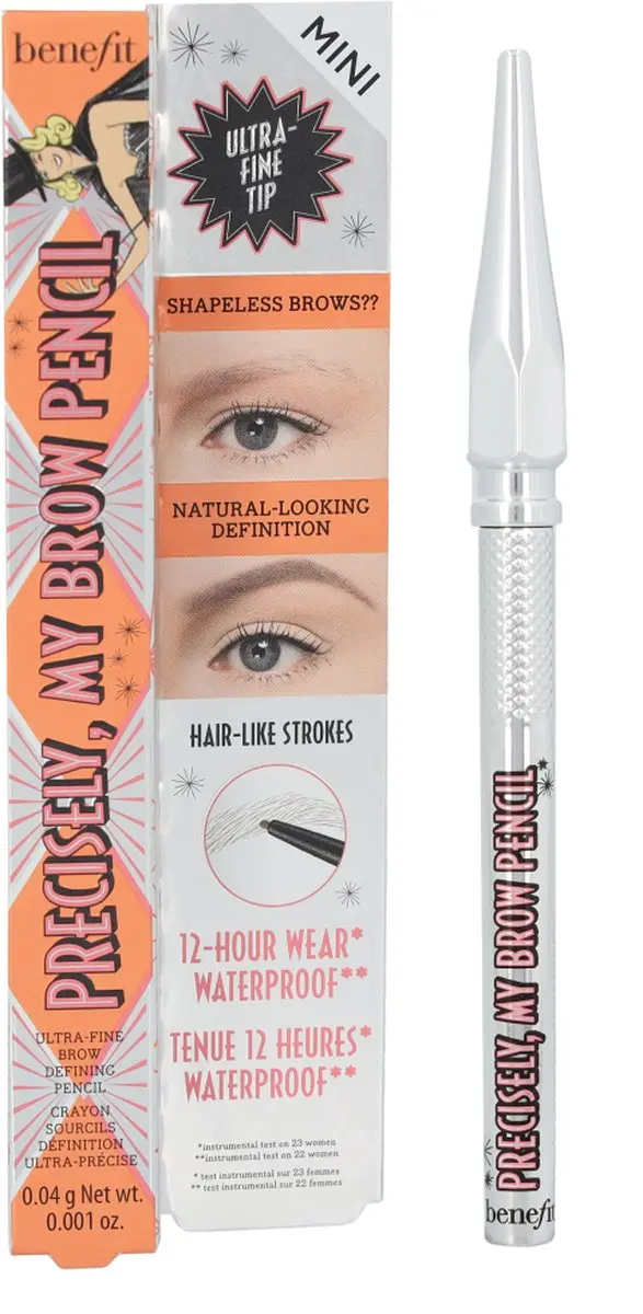 Benefit Precisely My Brow Pencil Mini No. 3 - Bruin - afbeelding 6 van 6