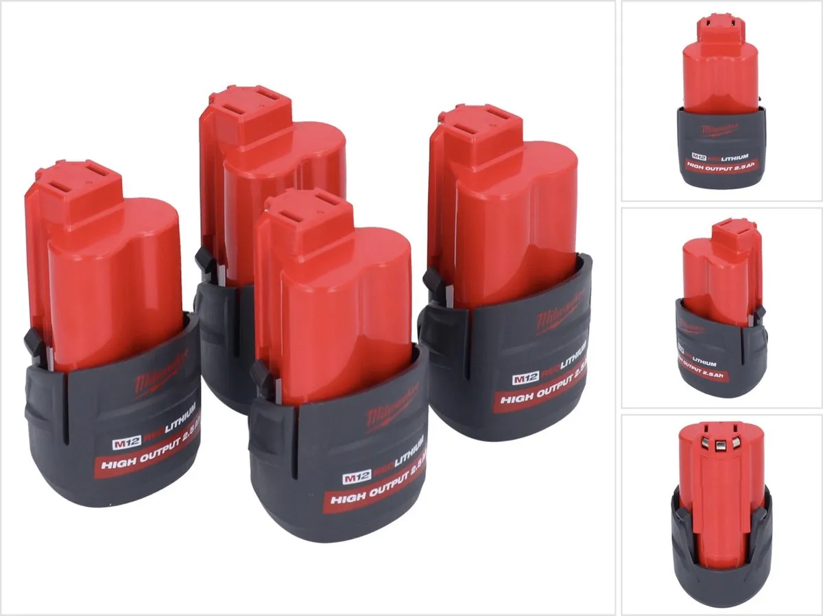 Milwaukee M12 HB2.5 High Output Accu