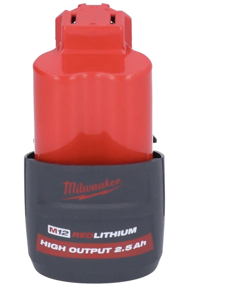 Milwaukee M12 HB2.5 High Output Accu - 4x 2500mAh - afbeelding 4 van 5