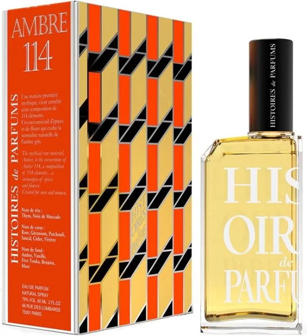 Histoires de Parfums Ambre 114 Vrouw - 60ml