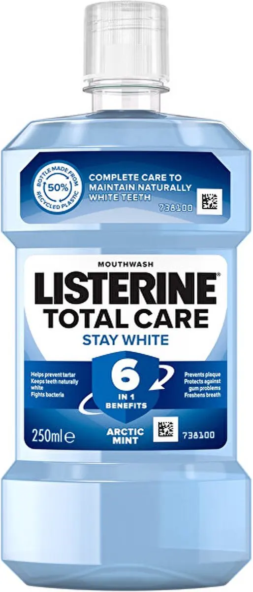 Listerine Total Care Stay White Mondwater 300ml